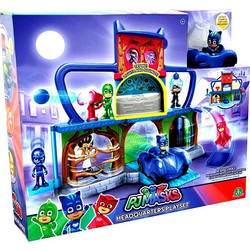 Giochi Preziosi PJ Masks Headquarters Playset Φιγούρα Δράσης για 3+ Ετών