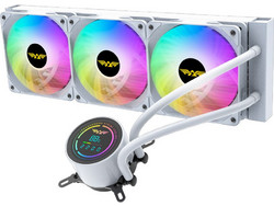Armaggeddon Deep Freeze ADV A360 White Υδρόψυξη CPU 120mm ARGB για Socket AM3 / AM3+ / 1366 / 2011 / 2066 / 2011-3 / AM4 / 1700 / AM5 / 115x