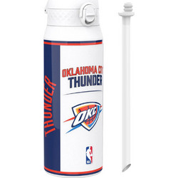 Ion8 NBA OK City Thunder Παιδικό Παγούρι Θερμός Ανοξείδωτο Λευκό 750ml