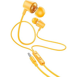 Hoco M107 Handsfree In-Ear 3.5mm Yellow