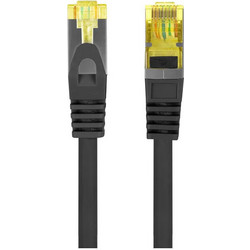 Lanberg U/UTP Cat.6 Καλώδιο Δικτύου Ethernet 0.25m Black PCF6A-10CU-0025-BK