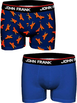 John Frank Ανδρικά Μποξεράκια Σετ 2Pack JF2BHYPE06