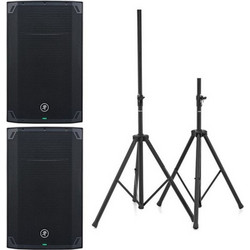 Mackie Thump 15v4 Stereo Stand Bundle