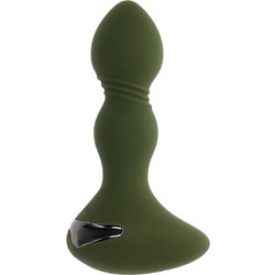 Evolved Novelties Lieutenant Πρωκτική Σφήνα με Δόνηση 9cm Πράσινη