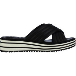 Nine West ZONITA3 Καλοκαιρινές Γυναικείες Πλατφόρμες Χαμηλές Μαύρες 25033212-C83