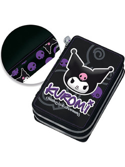 Graffiti Jolt Kuromi Κασετίνα Γεμάτη με 2 Θήκες Μαύρη 262331