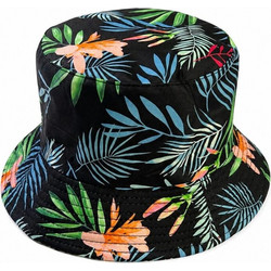 Ghetto Tropical Ανδρικό Καπέλο Bucket Υφασμάτινο Μαύρο