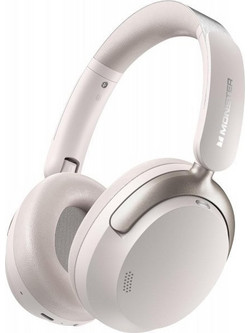 Monster Persona 3rd Ασύρματα Bluetooth Ακουστικά Over Ear Λευκά