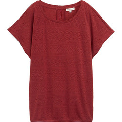 Tom Tailor Γυναικείο Καλοκαιρινό Top Μπορντό 1046401-23853