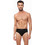 Minerva Ανδρικά Σλιπ Βαμβακερά Μαύρα 2Pack 90-20521