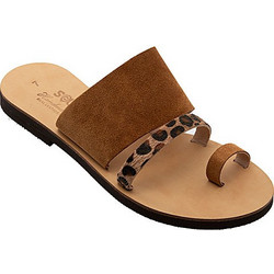Sabino Γυναικεία Σανδάλια Suede Καφέ 183