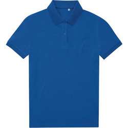 B & C Γυναικεία Μπλούζα Polo Κοντομάνικη Royal Blue PW465-230