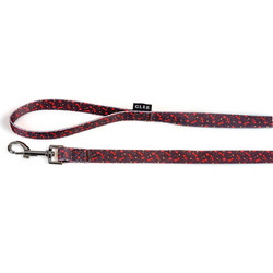 Glee Red Bones Λουρί Σκύλου 1.2m x 20mm Κόκκινο
