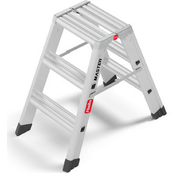Hailo Master D80 Σκαλοσκαμπό Με 2x3 Σκαλοπάτια