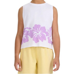 4F Παιδικό T-Shirt Αμάνικο Λευκό Λιλά 4FJWSS26TSLEF263-10S