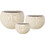 Supergreens Antica M Γλάστρα Στρογγυλή Πήλινη Μπεζ 36x28.5cm 8-0823-B