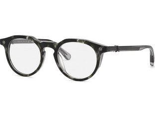 Philipp Plein VPP060V 490AHU Ανδρικός Σκελετός Γυαλιών Οράσεως Κοκάλινος Μαύρος