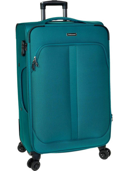 Diplomat Lisbon ZC208 Βαλίτσα Μεγάλη 78x46x34cm με 4 Ρόδες Πετρόλ