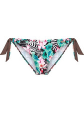 Marko Salin Bikini Slip Τιρκουάζ Καφέ M-836