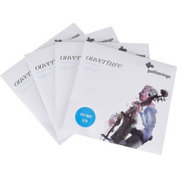 Galli OV80-S Σετ 4 Χορδές Κοντραμπάσου Chrome Medium Tension 3/4