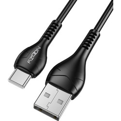 Noozy A45 USB-A to USB-C 1m Black 5210306006278