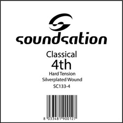 Soundsation SC1334 Σετ Κλασικής Κιθάρας Hard Tension