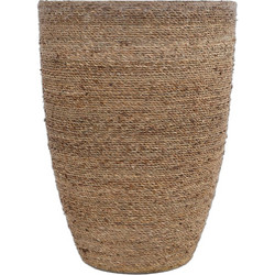 Soulworks Concrete M Γλάστρα Στρογγυλή Τσιμεντένια 40x55cm 0830041