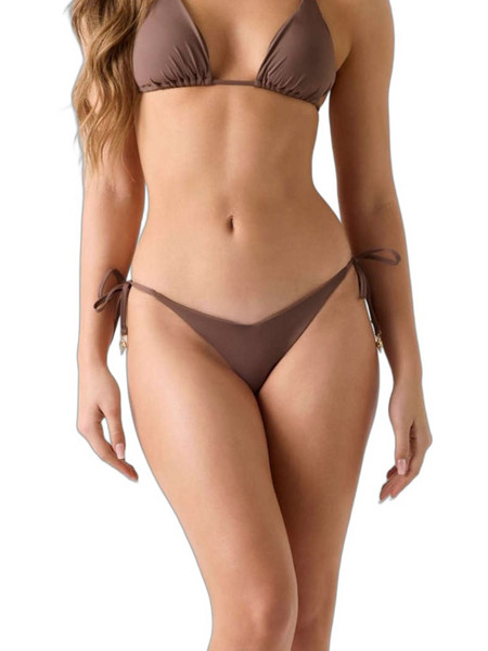 Guess Marisol Bikini Slip Καφέ E6GO01KF412