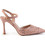 Versace 19V69 Γόβες Slingback Δερμάτινες με Λεπτό Ψηλό Τακούνι Ροζ Χρυσές AMNA164-E525