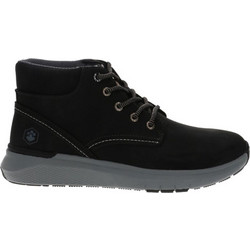 Lumberjack Neil High Cut Ανδρικά Μποτάκια Δερμάτινα Μαύρα SMD6701002S03