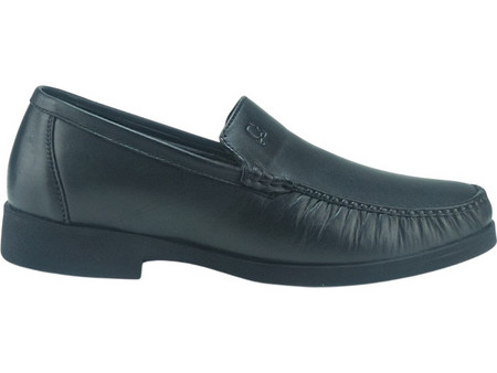 Gotsi Ανδρικά Μοκασίνια Loafers Δερμάτινα Μαύρα SEL-1150