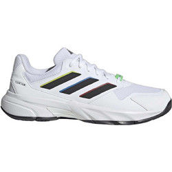 Adidas CourtJam Control 3 Ανδρικά Αθλητικά Παπούτσια για Τένις Λευκά KI3613