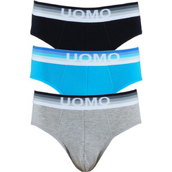 Uomo Ανδρικά Σλιπ Βαμβακερά 3Pack F1228-1-1654