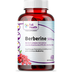 Full Health Berberine 500mg 60 Κάψουλες