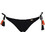 Marko Yenn Bikini Slip Μαύρο Πορτοκαλί M-838