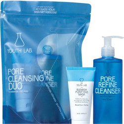 Youth Lab Blue Pore Refine Cleanser 300ml + Blemish Purifying Mask 50ml
