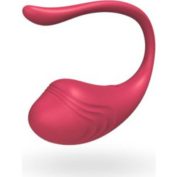 Dream Toys Little Tadpole Δονητής Egg για Ζευγάρια με App Control Κόκκινος