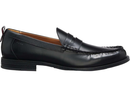Hugo Varian Ανδρικά Μοκασίνια Loafers Δερμάτινα Μαύρα 50572848-001
