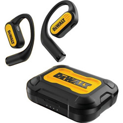 DeWALT 1902096DWG Pro Audio Ακουστικά Bluetooth Open Ear Ανθεκτικά στο Νερό Black Yellow