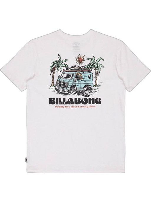 Billabong Παιδικό T-Shirt Κοντομάνικο Λευκό EBBZT00231-WHT