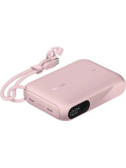 Belkin BoostCharge Power Bank 10000mAh 20W με 2 Θύρες USB-C Power Delivery