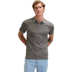 Lee Ανδρική Μπλούζα Polo Κοντομάνικη Ανθρακί 112376465