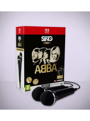 Let's Sing 2027 Presents Abba with 2 Mics Nintendo Switch 2