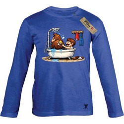 Takeposition Take Care Me Παιδικό T-Shirt Μακρυμάνικο Royal Blue 814-1652