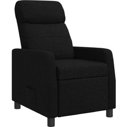 vidaXL Πολυθρόνα Relax Ανακλινόμενη Μαύρη 42035047