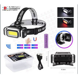 HX-T80S Επαναφορτιζόμενος Φακός Κεφαλής Led