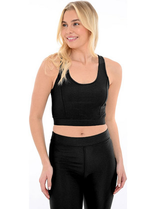 Bodymove Αθλητικό Μπουστάκι με Μέτρια Στήριξη Μαύρο 1222