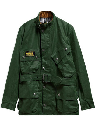 Barbour Ανδρικό Μπουφάν Χειμωνιάτικο Παρκά Χακί MWX0004-GN71