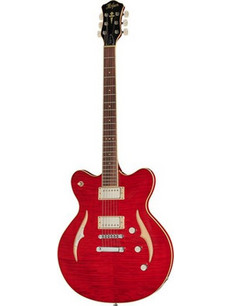 Hofner Verythin Ηλεκτρική Κιθάρα Double Cut με Μαγνήτες HH & Ταστιέρα Jatoba Red