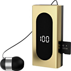 O-Lonnie OL-6 Ακουστικό Bluetooth In Ear Πέτου Gold